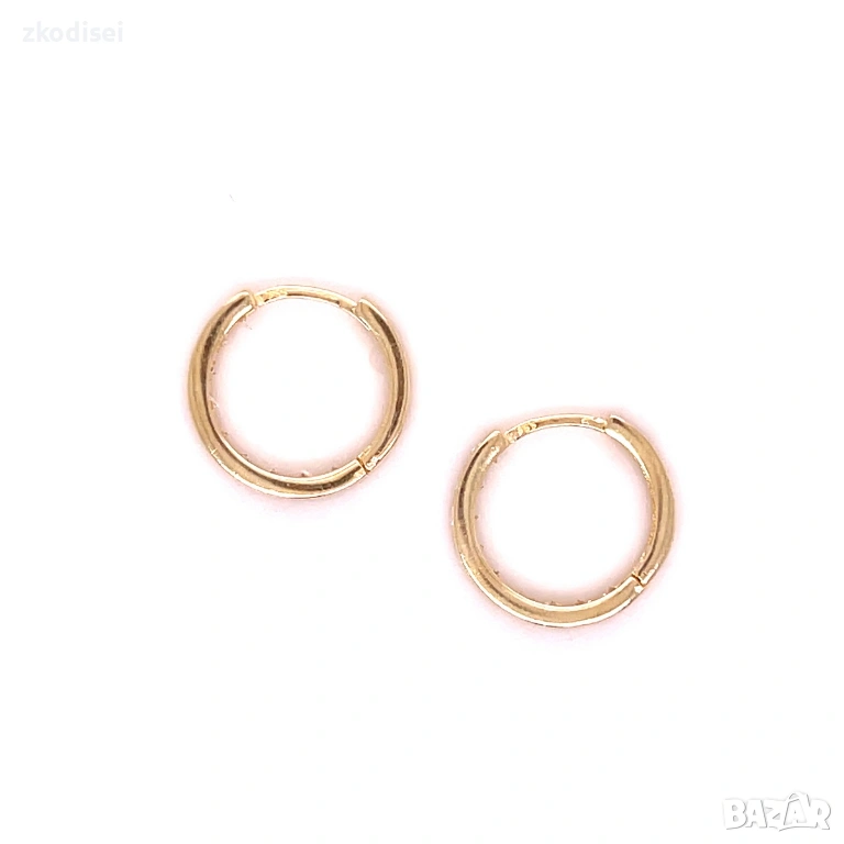 Златни обеци 1,07гр. 14кр. проба:585 модел:36368-3, снимка 1