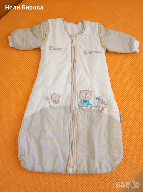 Зимно спално чувалче на Slumbersac 0-6 м./ 70 см, снимка 1