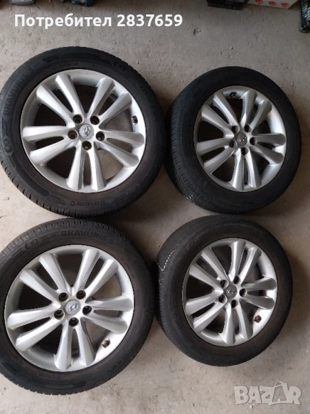 18 цола джанти за Хюндай- летни гуми с Дот 2023, снимка 1