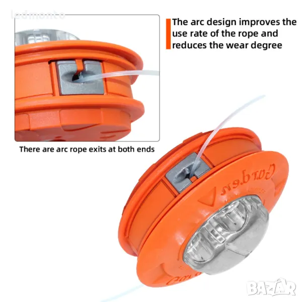 Алуминиева Глава за Тример CMCP Косачки, Тримери и Храсторези, снимка 1