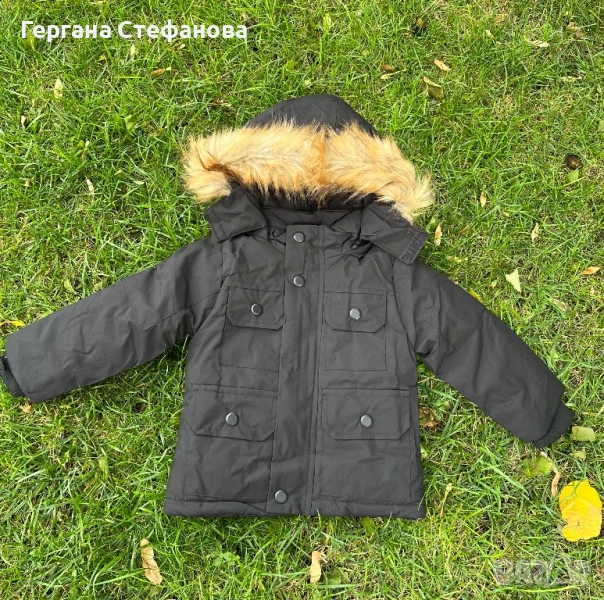 Дебело зимно яке /тип парка  Размери -1г.2г.3г.4г.5г. Цена-55 лв, снимка 1