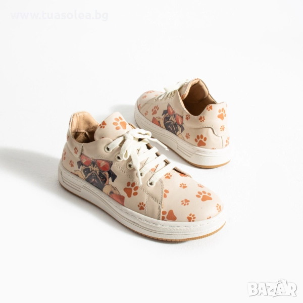 Анатомични дамски кецове от естествена кожа | Марка Tuasolea, снимка 1