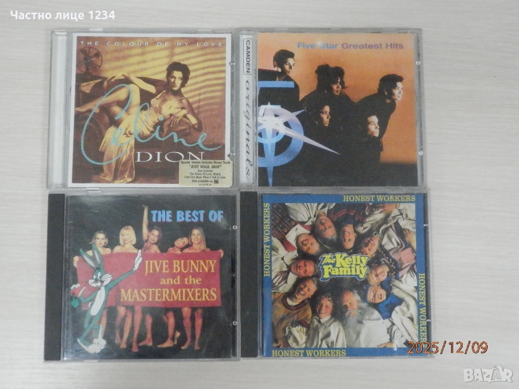 Celine Dion - 1993 / Five Sar / Jive Bunny / The Kelly Family, снимка 1