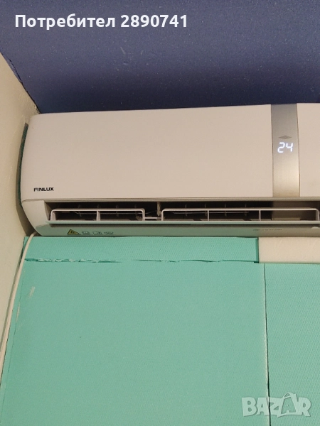 Продавам инверторен климатик  12 But к FINLUX, снимка 1