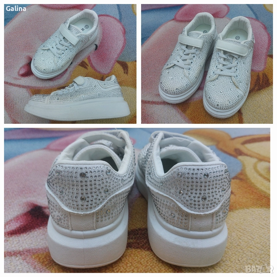 обувки с камъни за момиче 31номер, снимка 1