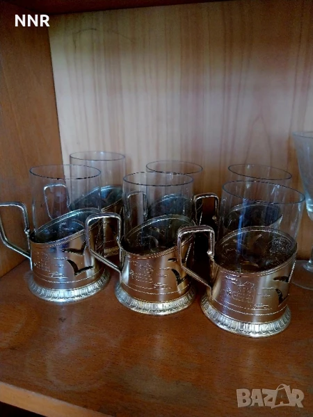Подстакан + чаша - 6 бр. - 30 лв., снимка 1