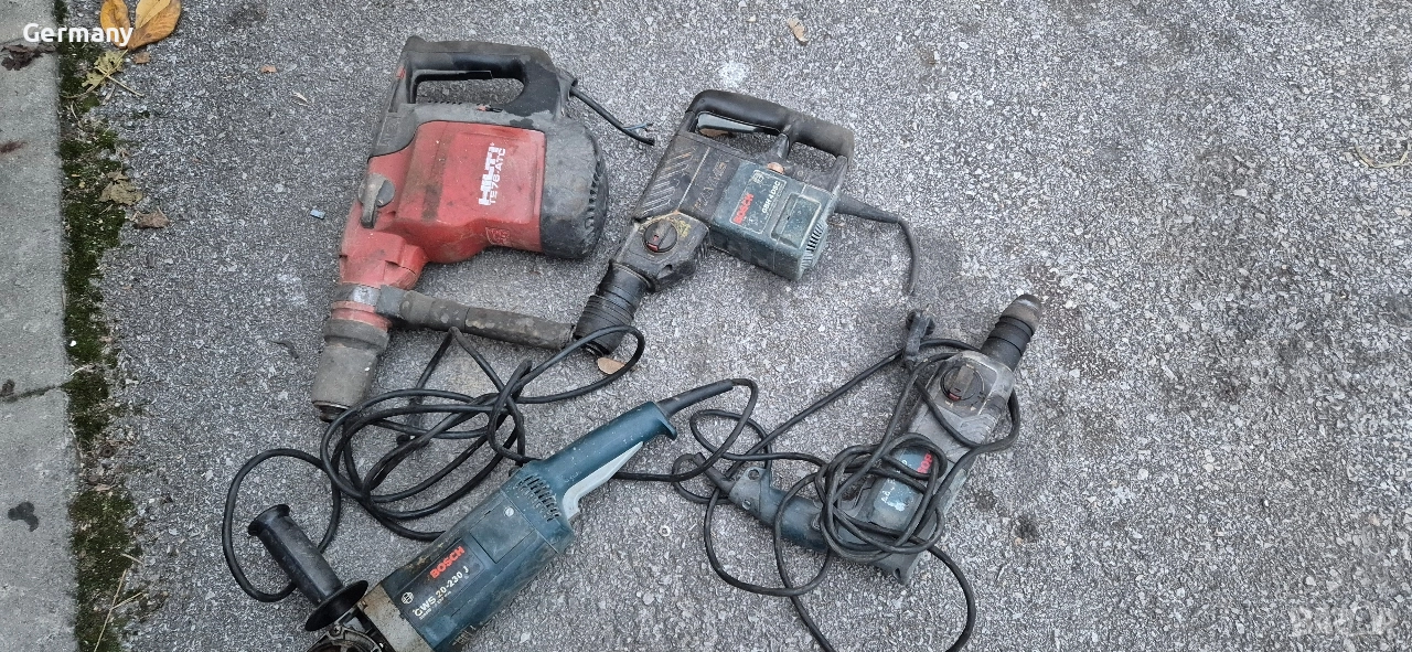 неработещи машини за ремонт къртач перфоратор флекс hilti bosch, снимка 1