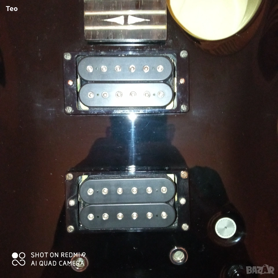 Комплект Dimarzio DP100FBK и DiMarzio DP100BK, снимка 1