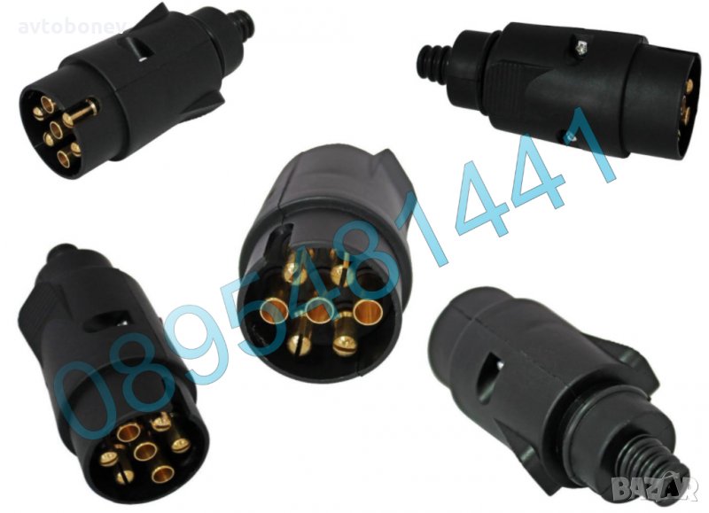 Букса за ремарке PVC-7pin(Eurostandart), снимка 1