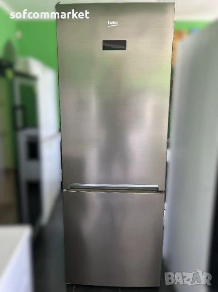 Хладилник с фризер 70 см Beko RCNE560E40ZXP| A+++|NeoFrost Dual Cooling, снимка 1