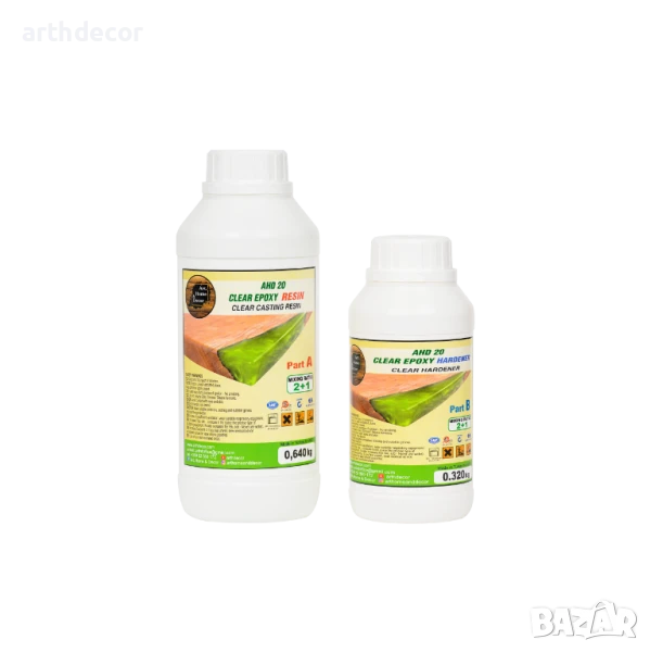 Епоксидна Смола AHD20 – Clear Epoxy, снимка 1