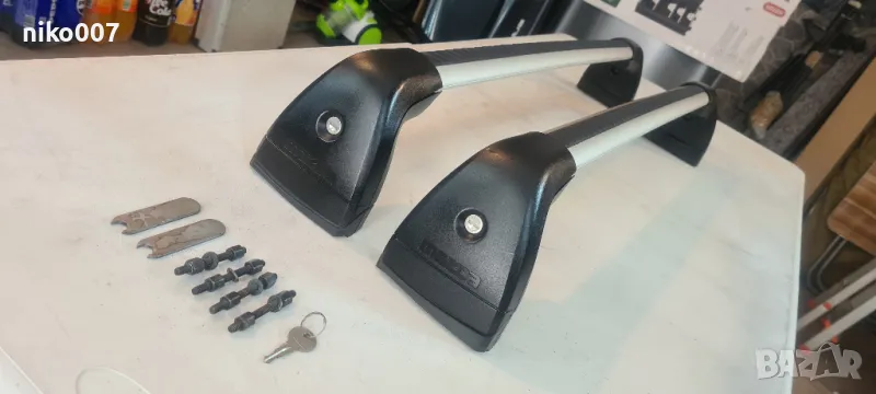 THULE Мазда 2-греди-рейки-релси за куфар-багажник-автобокс, снимка 1