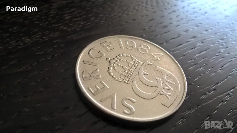 Mонета - Швеция - 5 крони | 1984г., снимка 1