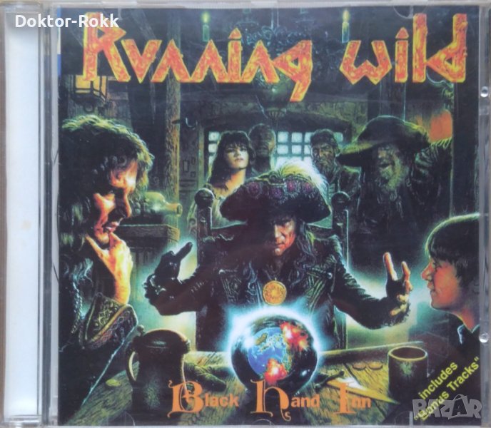 Running Wild – Black Hand Inn 1994 (1995, CD) , снимка 1