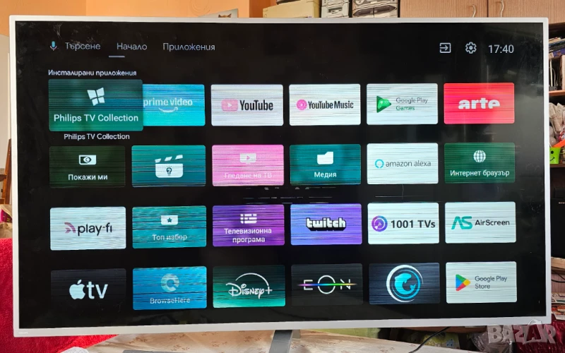 Рhilips 58pus8535 12 4K UHD LED Android TV за части или ремонт , снимка 1