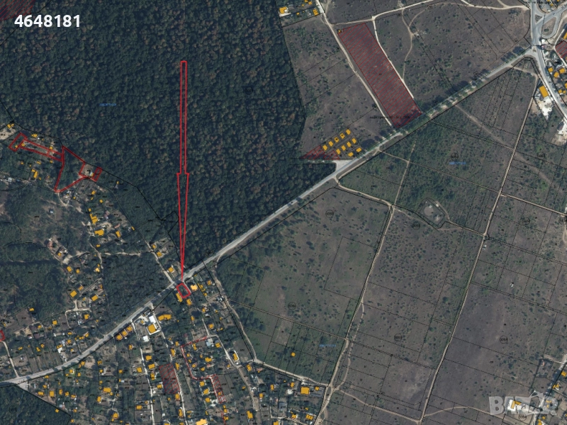 Перфектен парцел до табелата на Боровец от страната на Галата, снимка 1