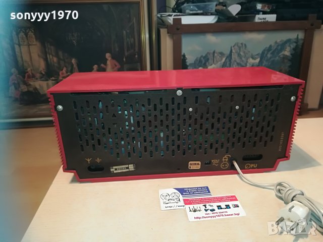 philips red tube receiver-внос switzerland, снимка 11 - Ресийвъри, усилватели, смесителни пултове - 29767516
