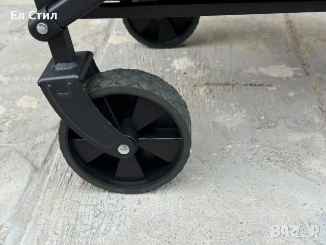 Многофункционална сгъваема количка 2 в 1 с масичка за къмпинг и пикник TV136, снимка 11 - Други стоки за дома - 53880271