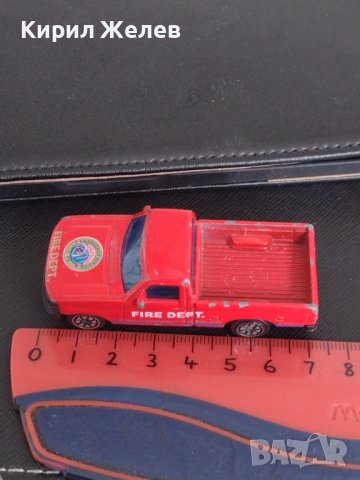 Метална количка MADE IN CHINA пожарникарска рядка за КОЛЕКЦИЯ ДЕКОРАЦИЯ 19047, снимка 9 - Колекции - 40705353