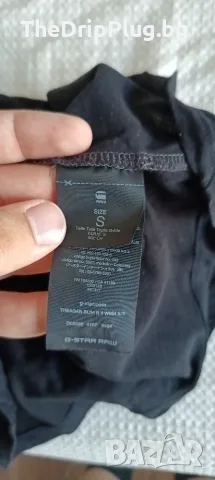 G star raw дамска тениска размер S (XS) черна, снимка 4 - Тениски - 55781449
