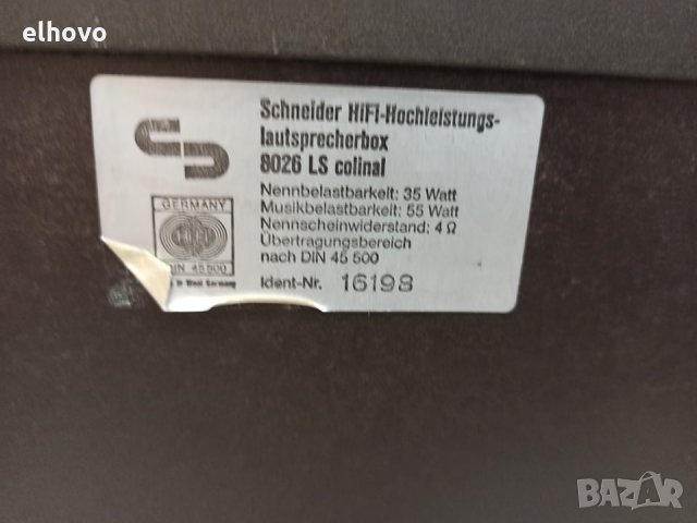 Тонколони Schneider 8026 LS colinal, снимка 5 - Тонколони - 31042646