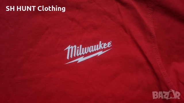 Milawaukee Work T-Shirt размер L работна тениска W4-638, снимка 4 - Тениски - 51947491