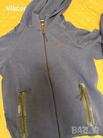 Nike tech fleece navy blue