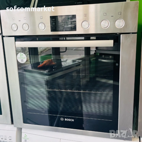 Комплект за вграждане: Фурна Bosch HEG73B450 + Индукционен плот