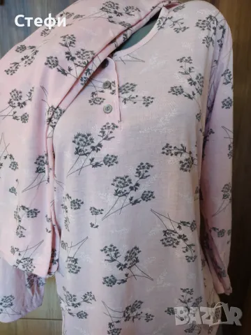 Дамска пижама с бамбук 2XL, снимка 2 - Пижами - 47586760