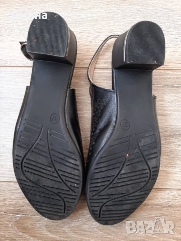 Сандали от естествена кожа, номер 37 в перфектно състояние , снимка 2 - Сандали - 31453954