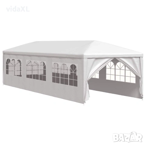 vidaXL Парти шатра, 3х9 м, бяла（SKU:90338）
