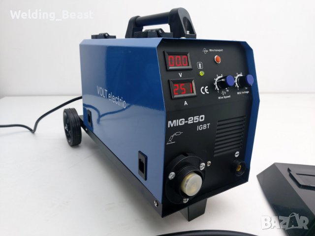 Телоподаващо MIG 250А IGBT VOLT-Electric Пълен Комплект, снимка 2 - Други машини и части - 39294790