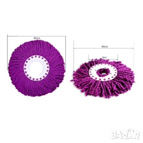 Резервен моп парцал за Spin mop , снимка 6 - Мопове, кофи, четки и метли - 50978069