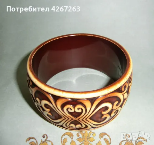 Винтидж дамска гривна, снимка 5 - Гривни - 49644115