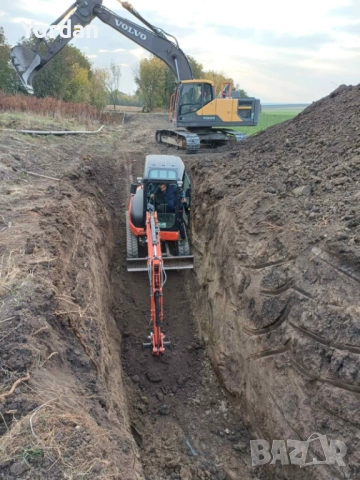 Багер под наем, изкопи, снимка 2 - Кърти, чисти, извозва - 52554344