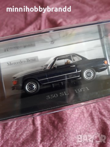 Mercedes Benz 1.43 350 SL 1971 Ixo Deagostini, снимка 12 - Колекции - 42875152