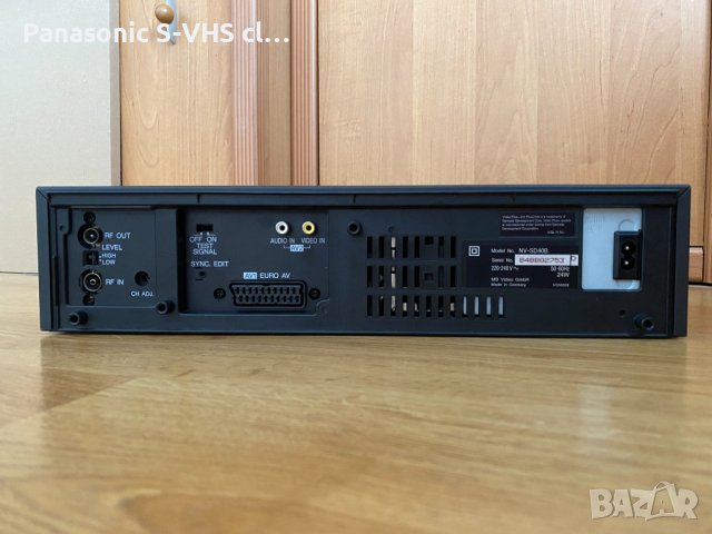 Panasonic VHS NV-SD40B 4 head, снимка 5 - Плейъри, домашно кино, прожектори - 44465502