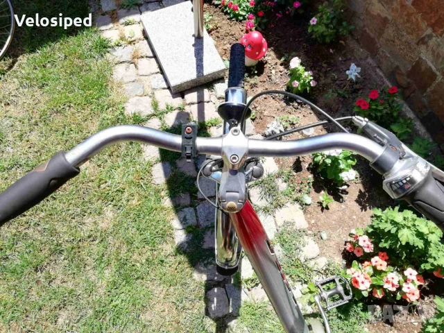 Алуминиев велосипед Mifa германия ниска рамка., снимка 3 - Велосипеди - 51132598