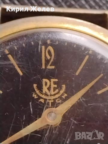 Мъжки часовник RE ANTI-MAGNETIC SWISS WERK за КОЛЕКЦИОНЕРИ 43898, снимка 2 - Мъжки - 44710994