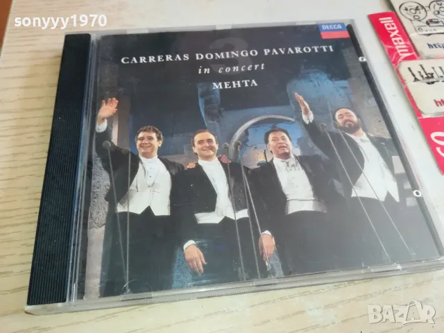 CARRERAS DOMINGO PAVAROTTI-original cd-внос germany 0303251643