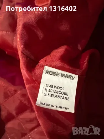 Дамско палто Rose Mary размер XS/S, снимка 7 - Палта, манта - 47720078