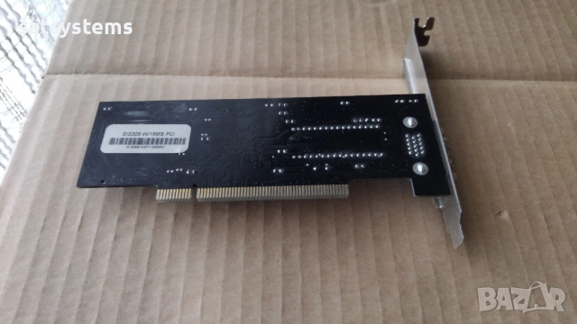 Видео карта InnoVision SiS305 16MB SDR 64bit PCI, снимка 9 - Видеокарти - 51952127