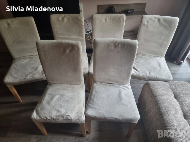 Шест трапезни стола, снимка 2 - Столове - 54276538