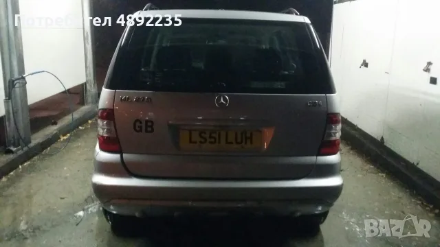 mercedes ML 270 cdi на части, снимка 8 - Автомобили и джипове - 56369527
