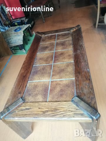 Дървена холна маса , снимка 3 - Маси - 40097867