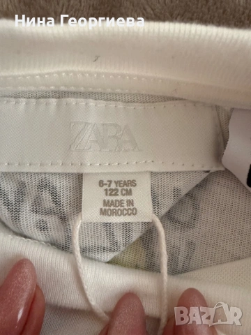 Тениска Зара, снимка 2 - Детски тениски и потници - 54276887