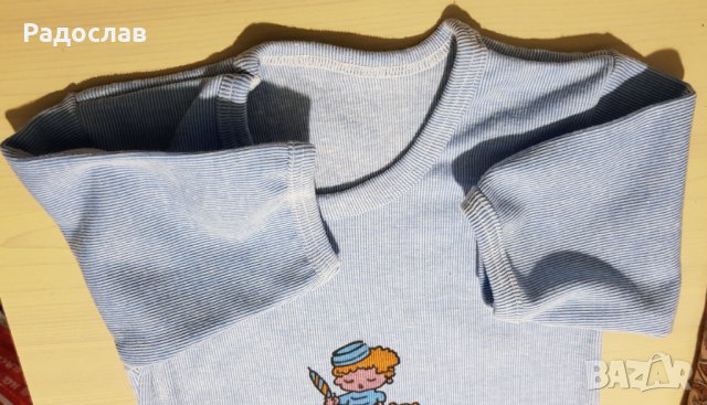 Детска тениска фанелка и вълнен чорапогащник 8 - 10 год, снимка 4 - Детски тениски и потници - 36609473