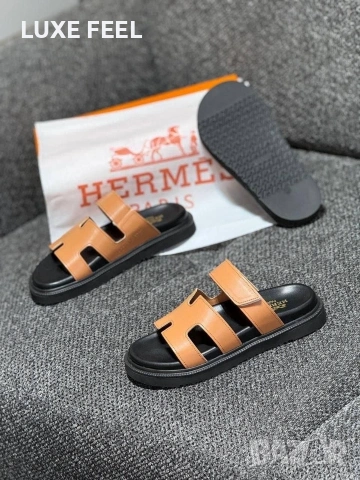 Hermes ⚜️Дамски Чехли 36-41н., снимка 5 - Чехли - 53940817
