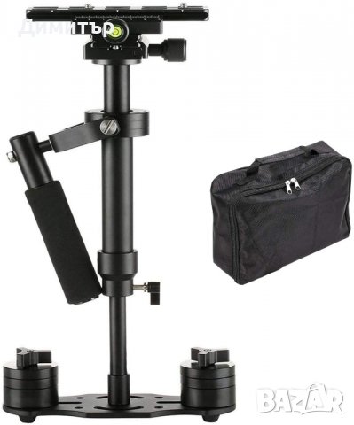SUTEFOTO S40 Handheld Stabilizer Steadicam Pro Version for Camera Video DV DSLR Nikon Canon, Sony, P, снимка 4 - Чанти, стативи, аксесоари - 36791613