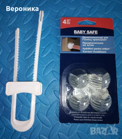 Лот лентови протектори, ъгли, закопчалка за шкаф, сушилня за шишета и др. Япония, снимка 5 - Други - 49430553